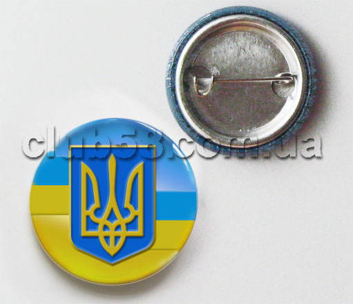 значек cборной Украины