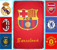 флаги европейских клубов